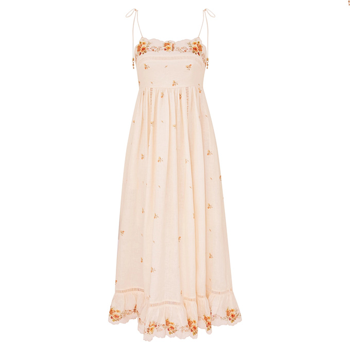 zimmermann patience cami midi dress